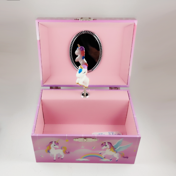 Alternative view of Κοσμηματοθήκη μουσικό κουτί με μονόκερο