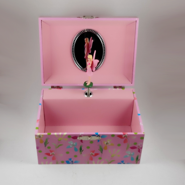 Alternative view of Κοσμηματοθήκη μουσικό κουτί με πεταλούδα