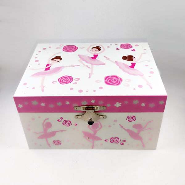 Κοσμηματοθήκη μουσικό κουτί με μπαλαρίνες