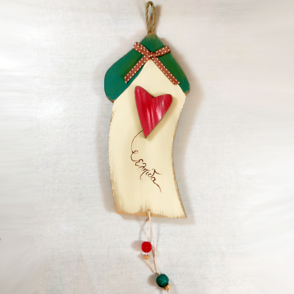 Χειροποίητο επιτοίχιο σπιτάκι "Ελπίδα"