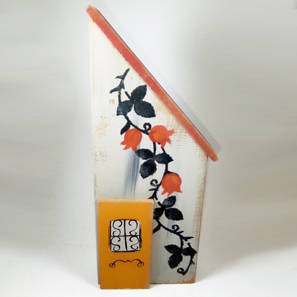 Χειροποίητο επιτραπέζιο σπίτι με ρόδια