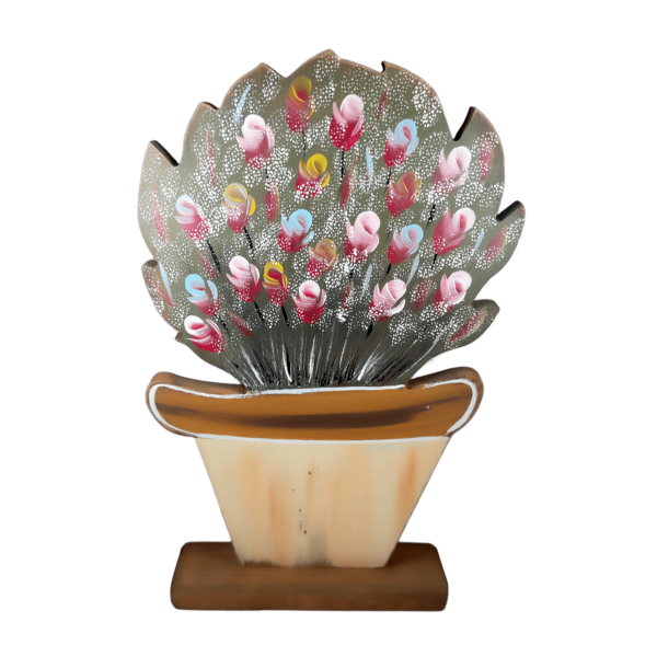 Χειροποίητη επιτραπέζια γλάστρα