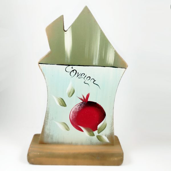 Χειροποίητο επιτραπέζιο σπίτι με ρόδι "Όνειρα"