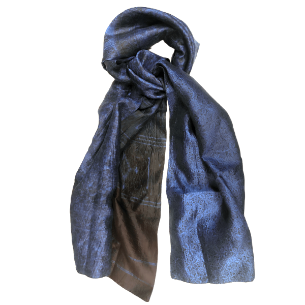 Φουλάρι μεταξωτό διπλό ύφασμα