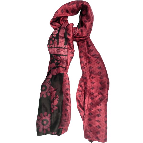 Φουλάρι μεταξωτό διπλό ύφασμα