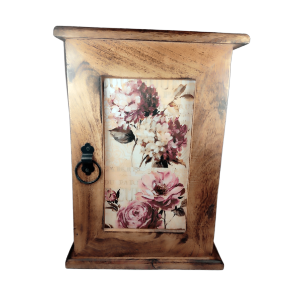 Κλειδοθήκη με λουλούδια