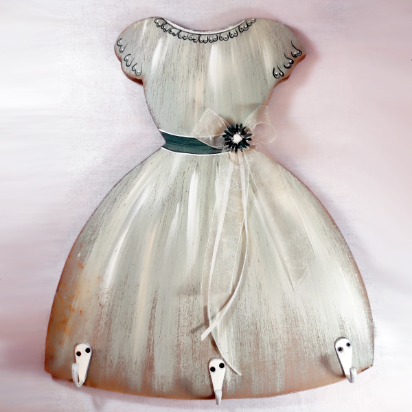 Χειροποίητη κρεμάστρα φόρεμα