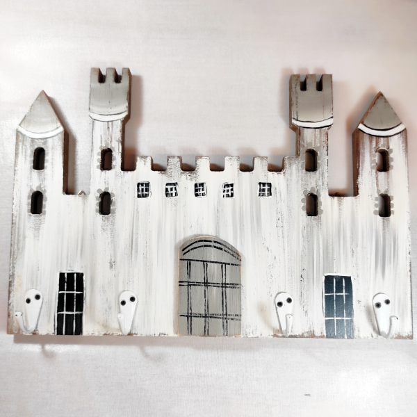 Χειροποίητη κρεμάστρα κάστρο