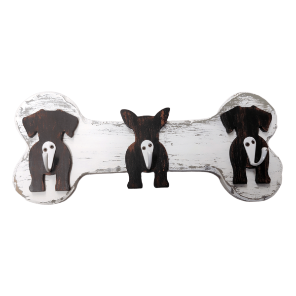 Χειροποίητη κρεμάστρα σκυλάκια