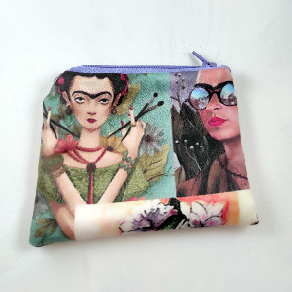 Χειροποίητο πορτοφολάκι Φρίντα Κάλο