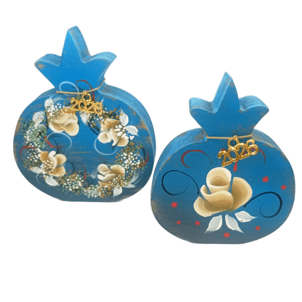 Χειροποίητο επιτραπέζιο ρόδι - μεγάλο